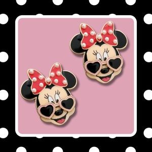NEW Disney Baublebar Minnie Mouse earrings